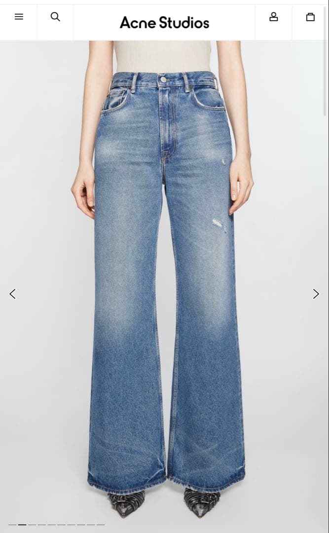 Acne Studios アクネ リラックスフィットジーンズ 2022F