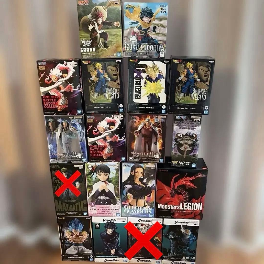 【未開封】ジャンプキャラクターフィギュア　まとめ売り！18体セット