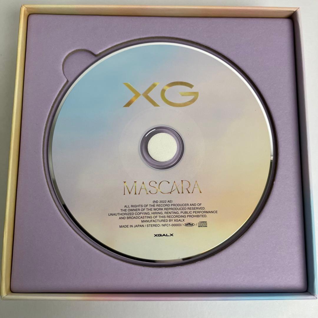 限定 XG MASCARA マスカラ CD アルバム 冊子 ステッカー2枚付