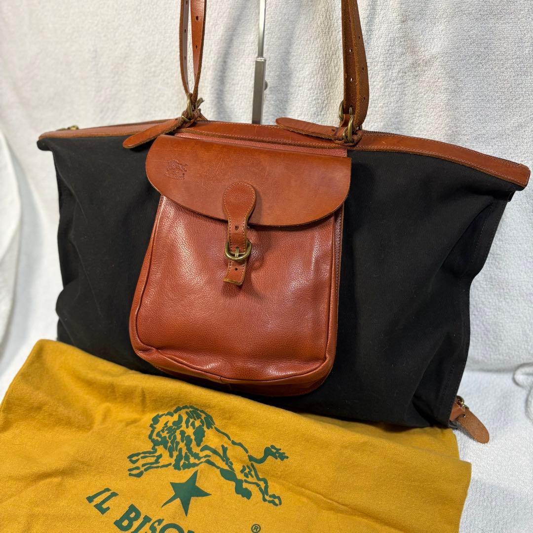 イルビゾンテ　3way トートバッグ　レザー IL BISONTE｜レザートートバッグ 5452400814 - SOLAMONAT by