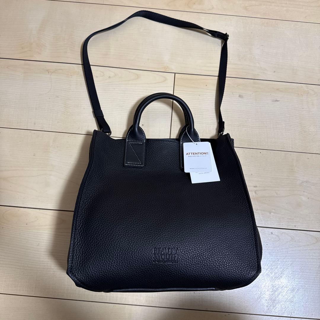 BEAUTY&YOUTH UNITED ARROWS レザーミニ トートバッグ - メルカリ