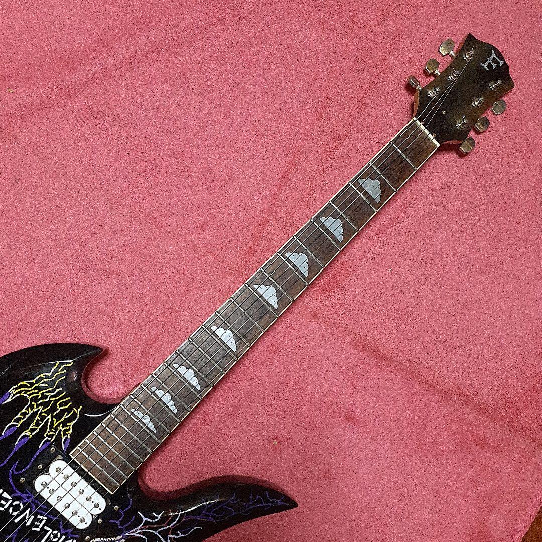 良・美・レア品】謎の手・ペイント。hideモデル。MGモッキンバード