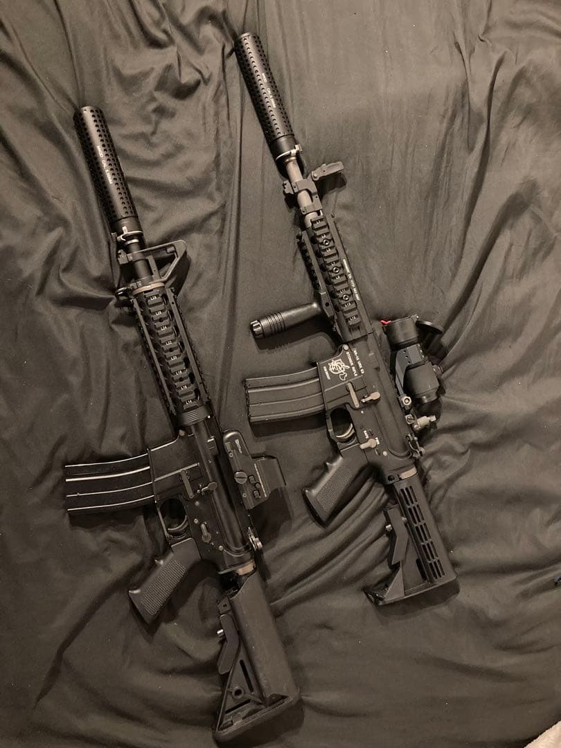 WA ウエスタンアームズ　M4 GBBフルメタル２挺セット