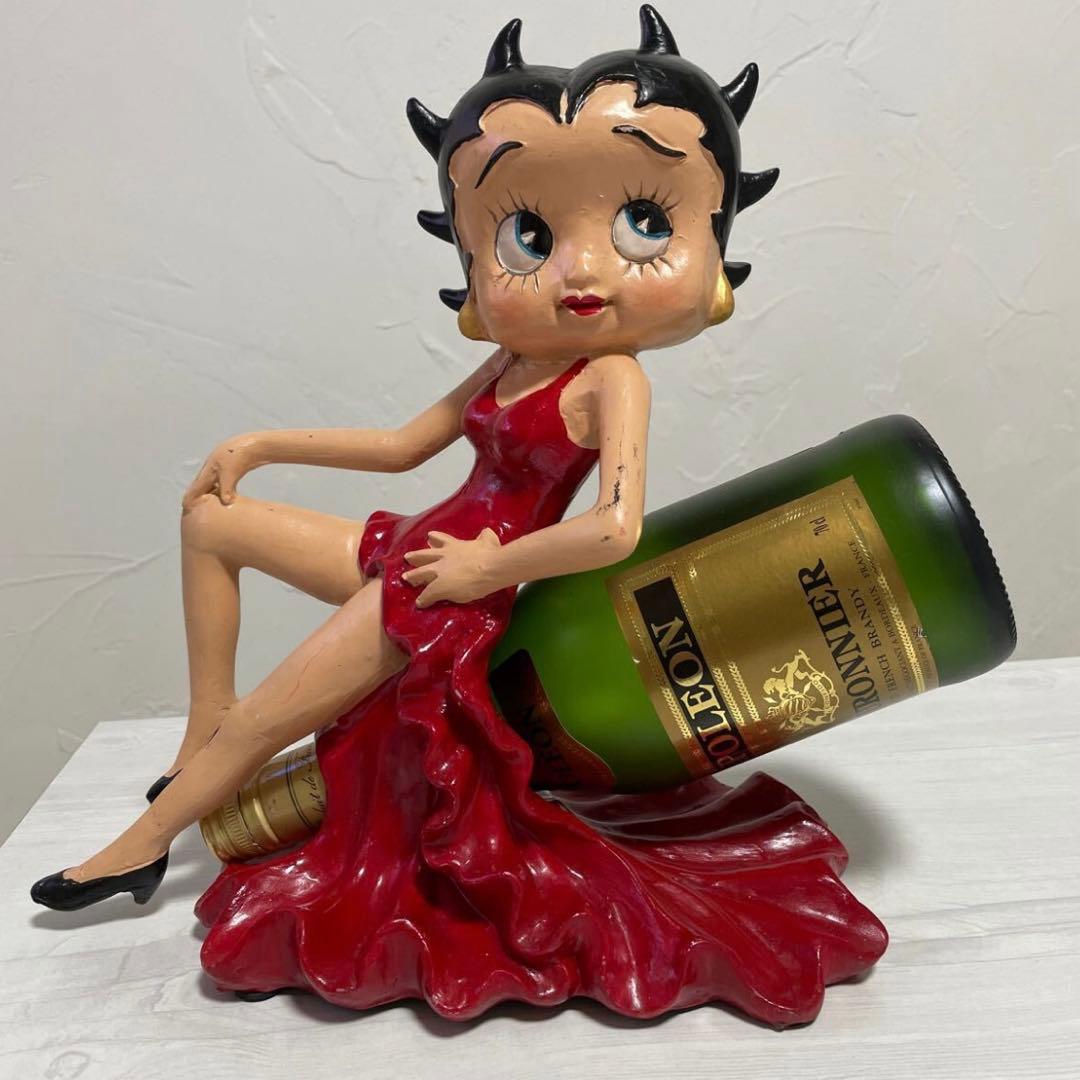 ベティ フィギュア ボトル立て ペンスタンド ベティ・ブープ かわいい デスク ペン立て 置物