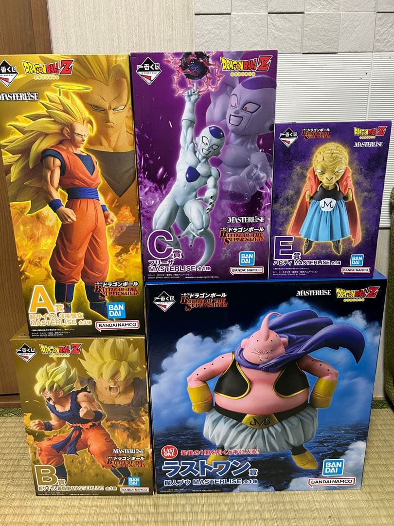 一番くじ ドラゴンボール A.B.C.E.ラストワン賞セット ドラゴンボール＞40周年記念一番くじ、本日発売 ラストワン賞は