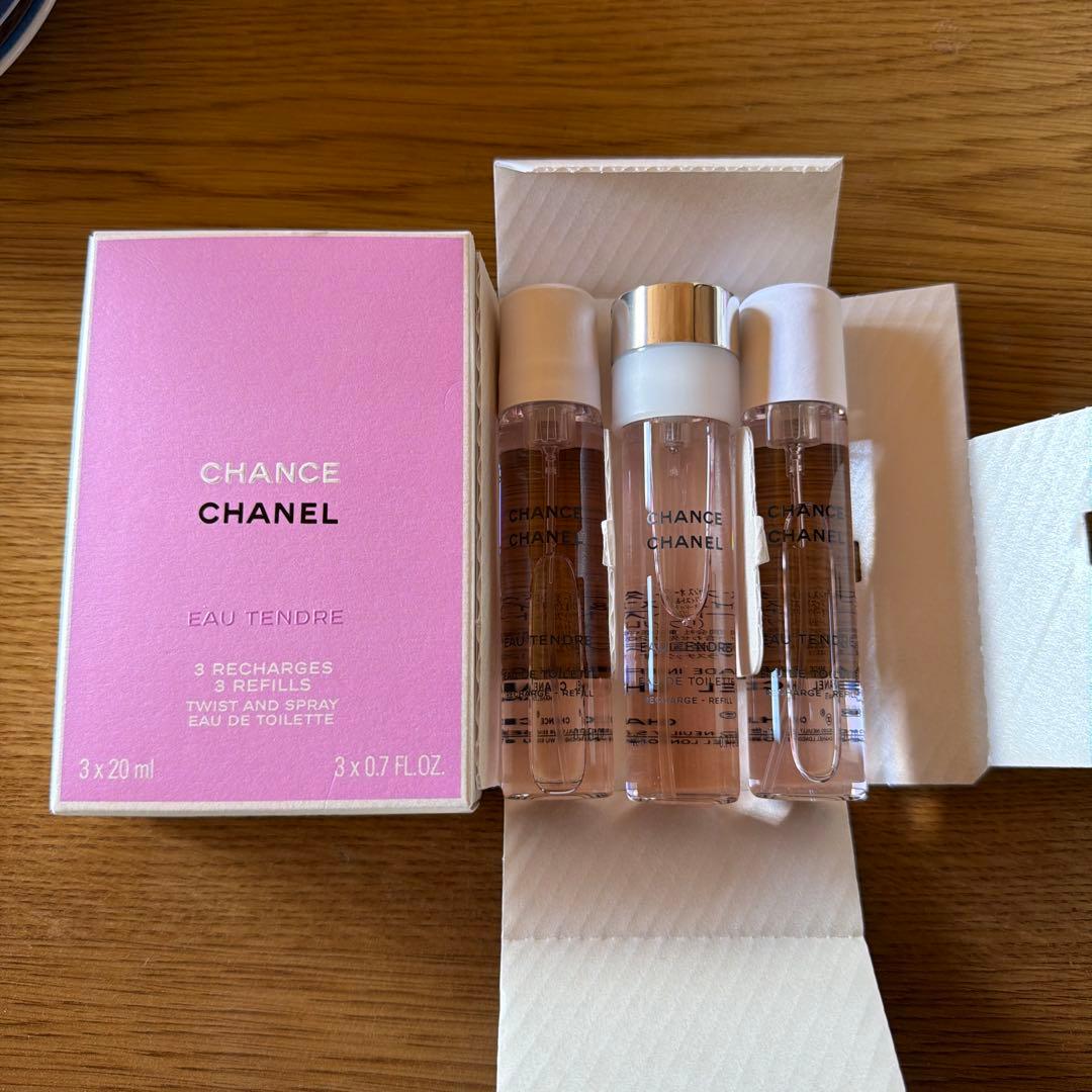 CHANEL 20ml×3 チャンスオータンドゥルツィスト&スプレイ　リフィル