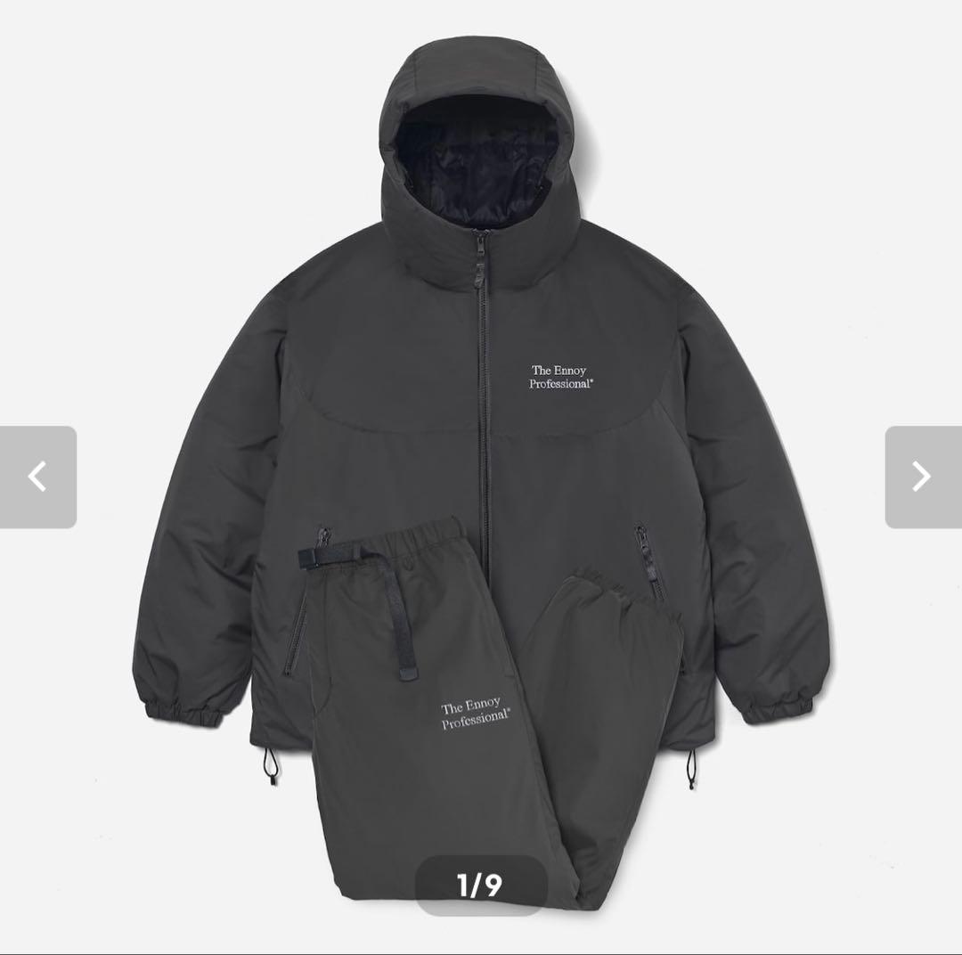 サイズM ENNOYとスタイリスト私物PADDED NYLON SET UP