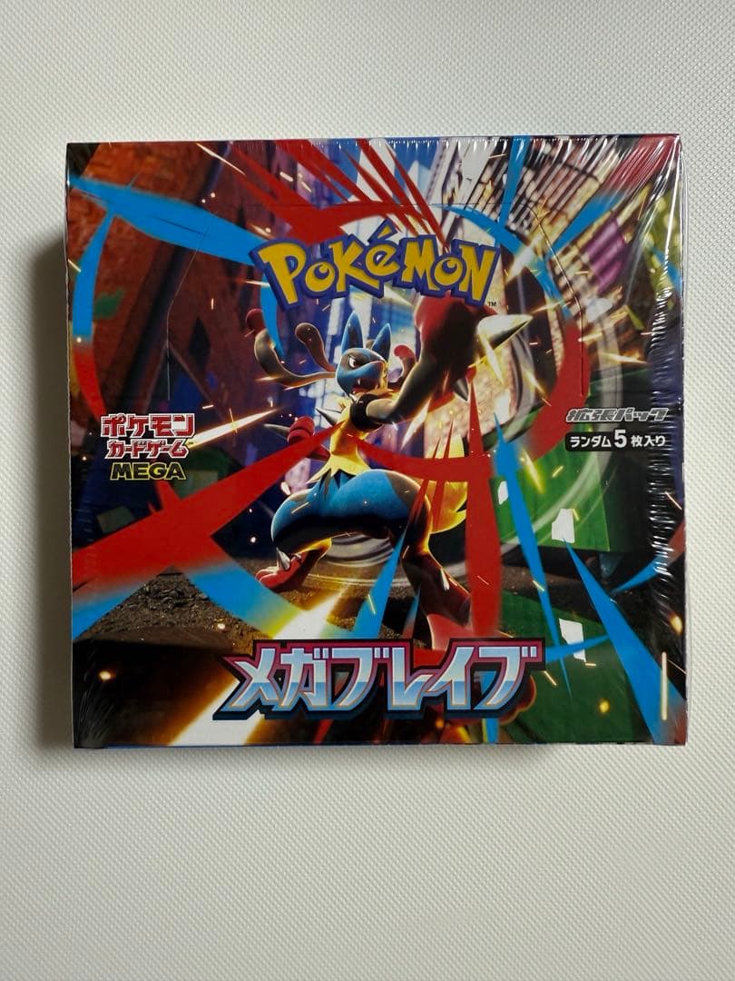 ポケモンカード メガブレイブ シュリンク付BOX
