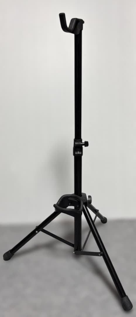 K&M 楽器スタンド ブラック 高さ調整可能