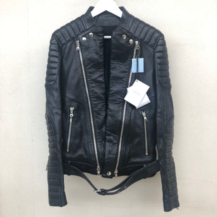 新品 BALMAIN レザーライダース 46 定価65万 バルマン メンズ - メルカリ