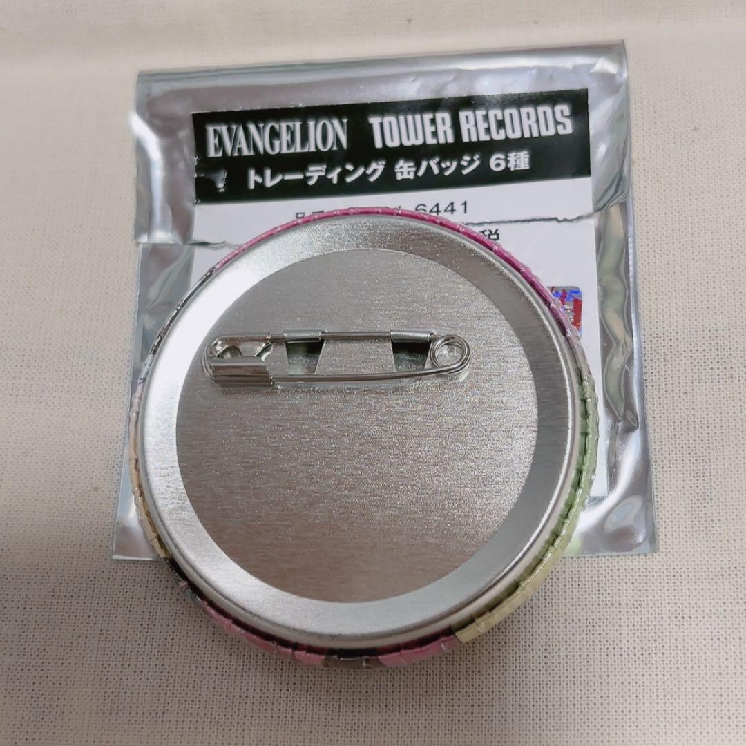 EVANGELION エヴァンゲリオン タワーレコード 缶バッジ マリ