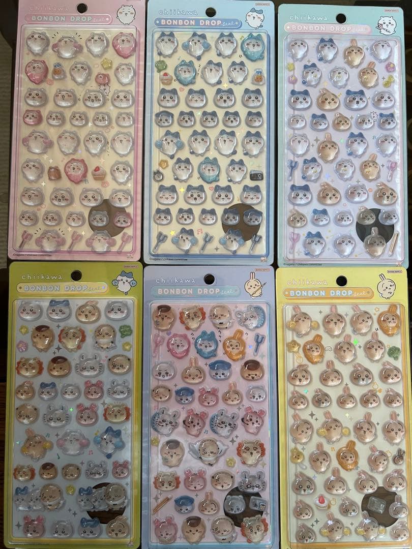 ちいかわ　ボンボンドロップシール[正規品]セット サンスター文具 ちいかわ グッズ ボンボンドロップシール 古本屋