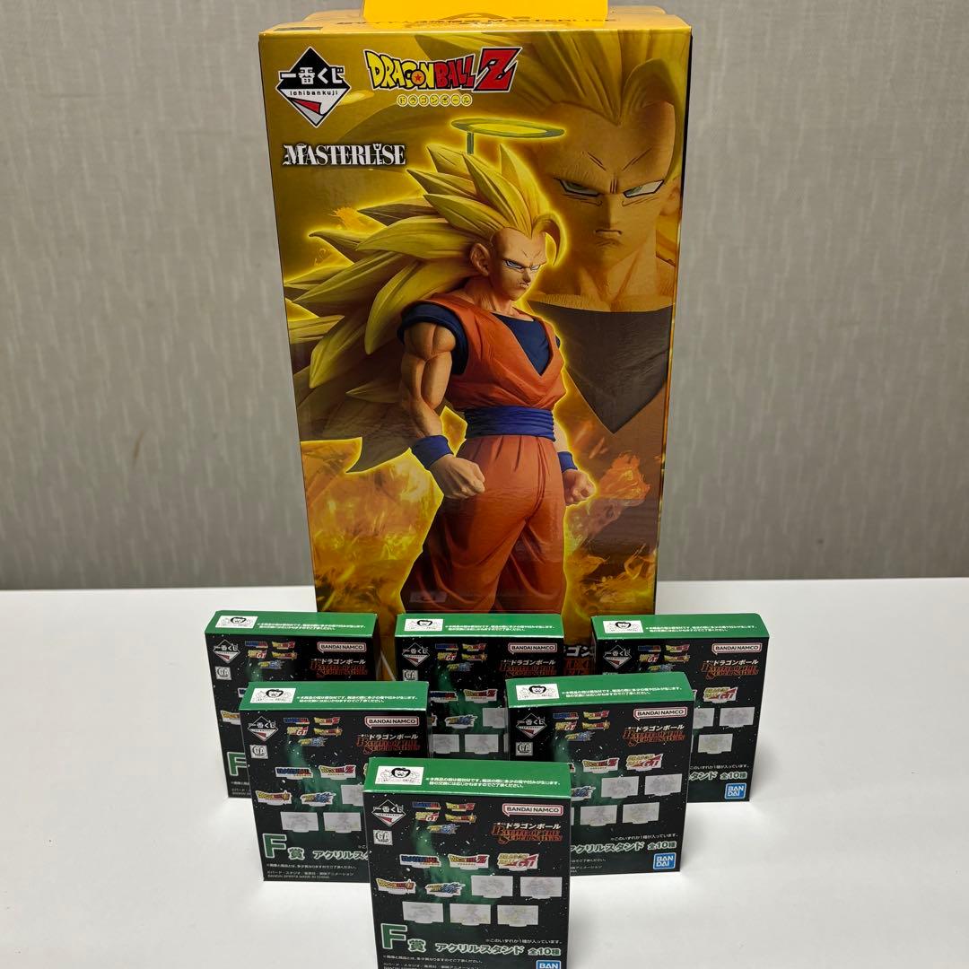 ドラゴンボール 1番くじ A賞 超サイヤ人3孫悟空 MASTERLISE