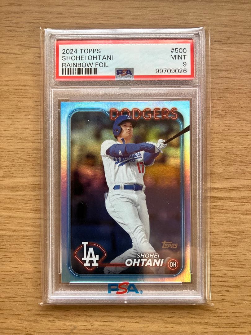大谷翔平】鑑定済みカード【PSA9】 - メルカリ
