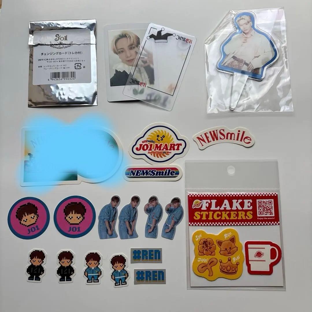 JO1 川尻蓮 ステッカー トレカ アクスタ まとめ売り - メルカリ