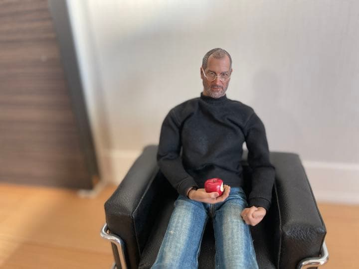 レア廃盤）限定生産品 スティーブ・ジョブズのリアルフィギュア