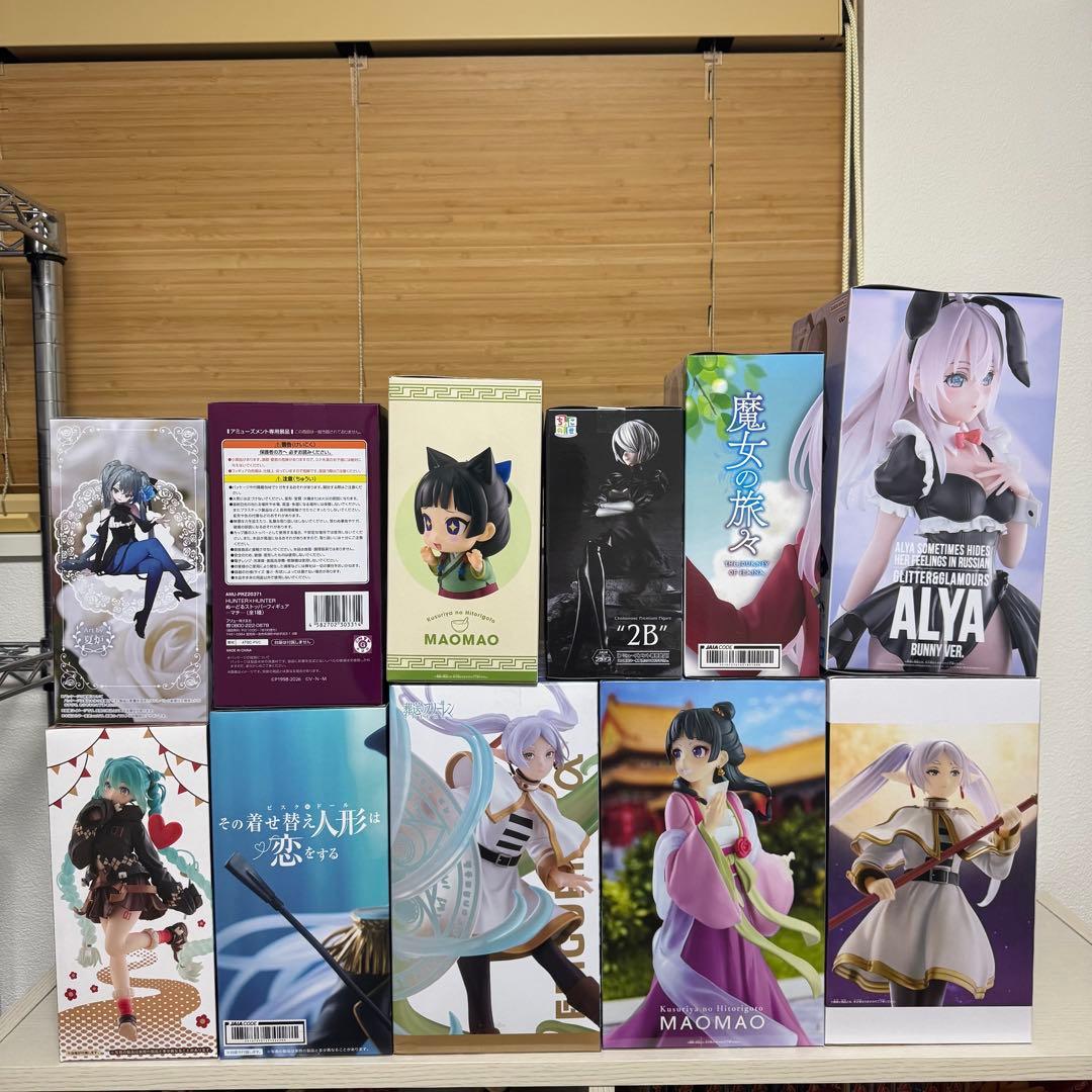 美少女系プライズフィギュア 11体セット フリーレン/初音ミク/着せ恋