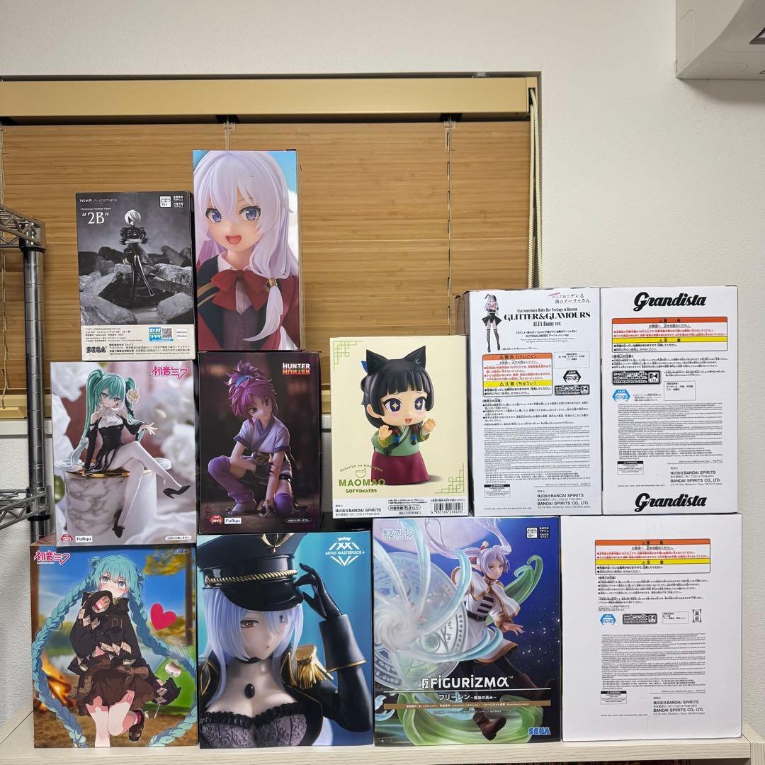 美少女系プライズフィギュア 11体セット フリーレン/初音ミク/着せ恋