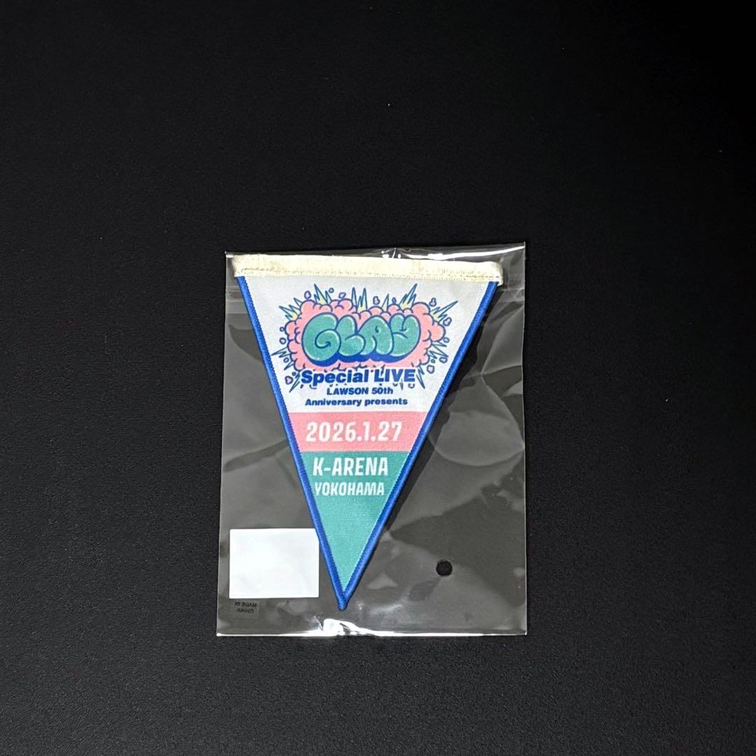 GLAY Kアリーナ ガーランド レシート銀テープセット ローソン50周年