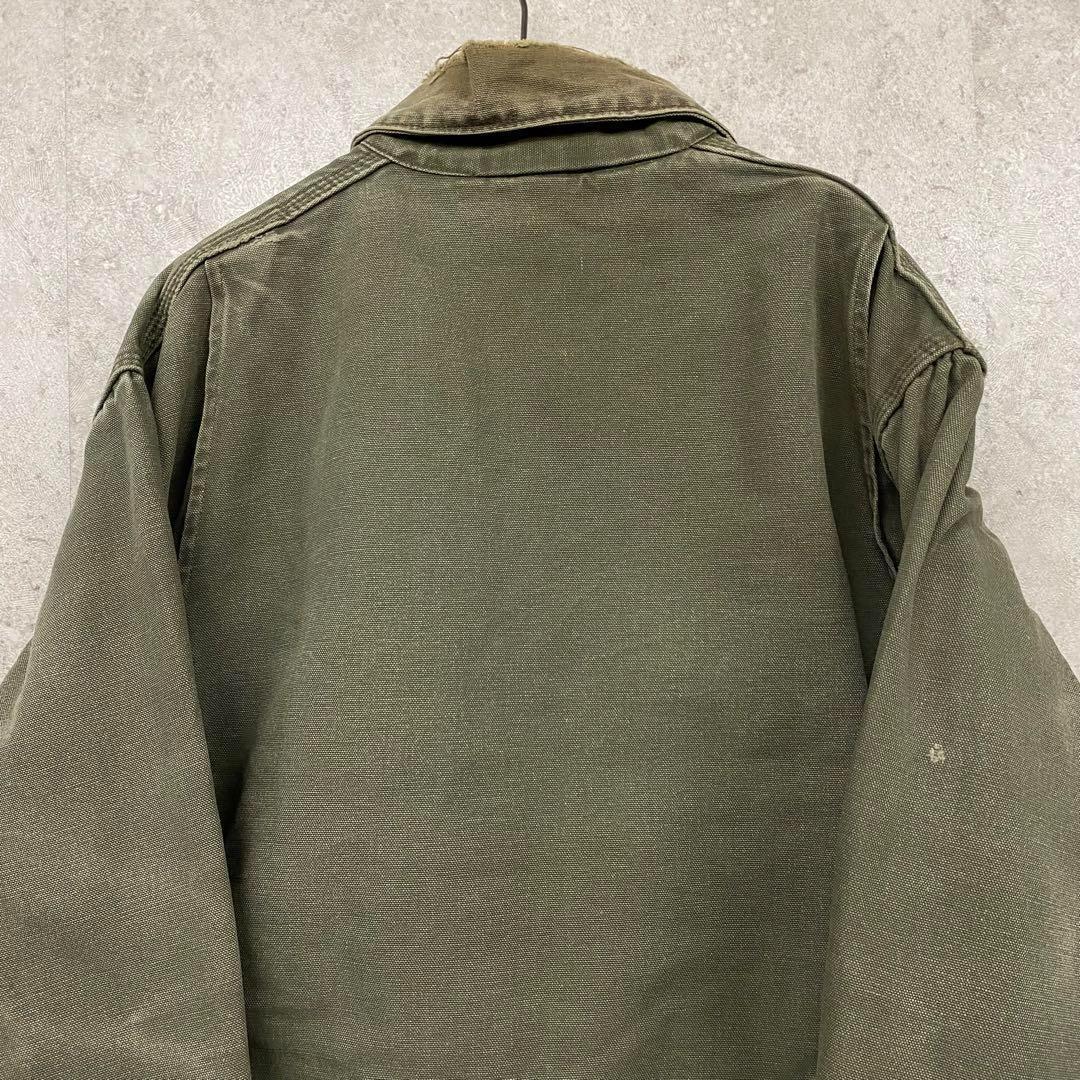 激レアL☆US輸入90s】カーハート デトロイトジャケット モスグリーン