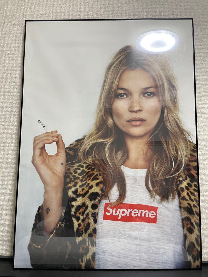 美品/額セット】Supreme シュプリーム ポスター ケイトモス - メルカリ