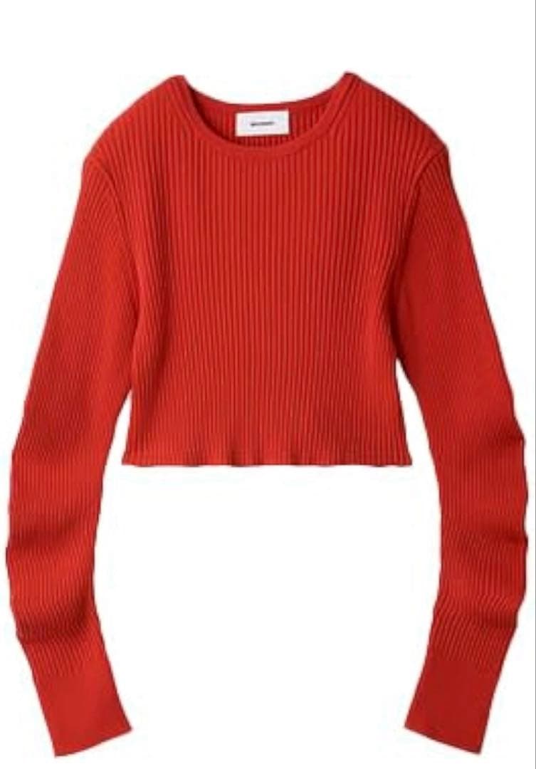 ミースロエsustainableウェーブスリーブRIBニット - メルカリ