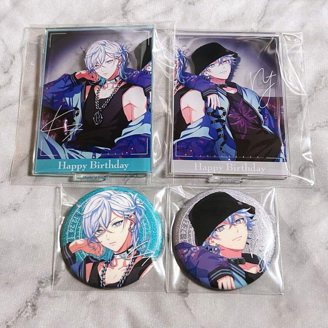 パラライ cozmez 珂波汰 那由汰 バースデー アクスタ 缶バッジ - メルカリ