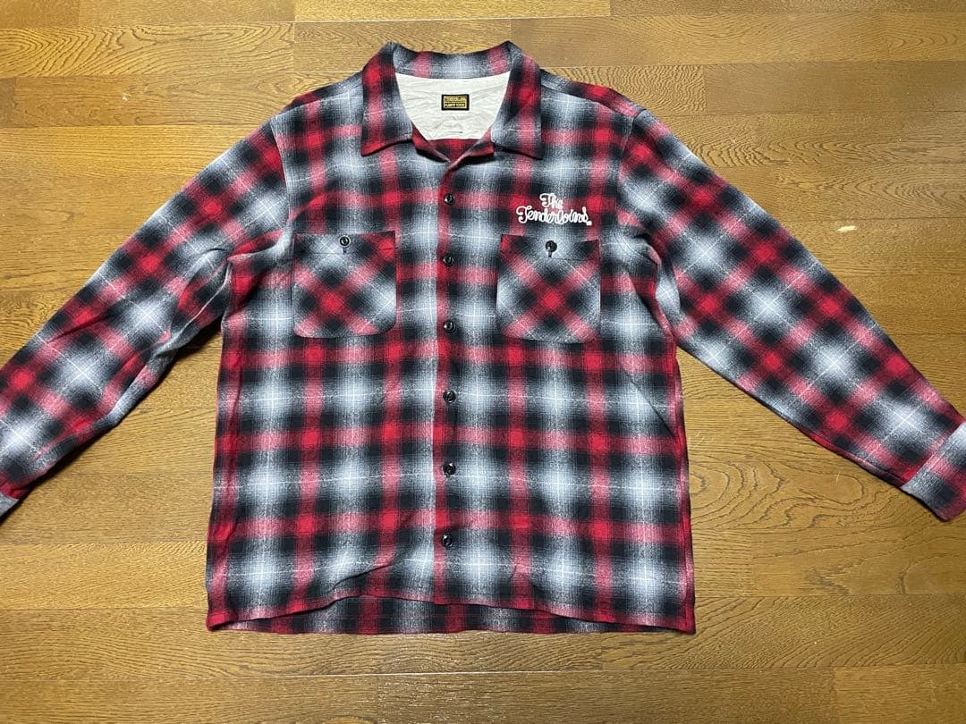 テンダーロイン tenderloin wool sht 　ウールシャツ