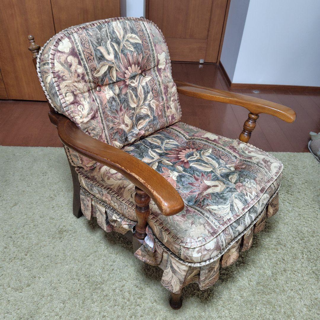 飛騨産業 キツツキ 穂高 リビングチェア 両肘付き No.6A/K色 手渡し歓迎