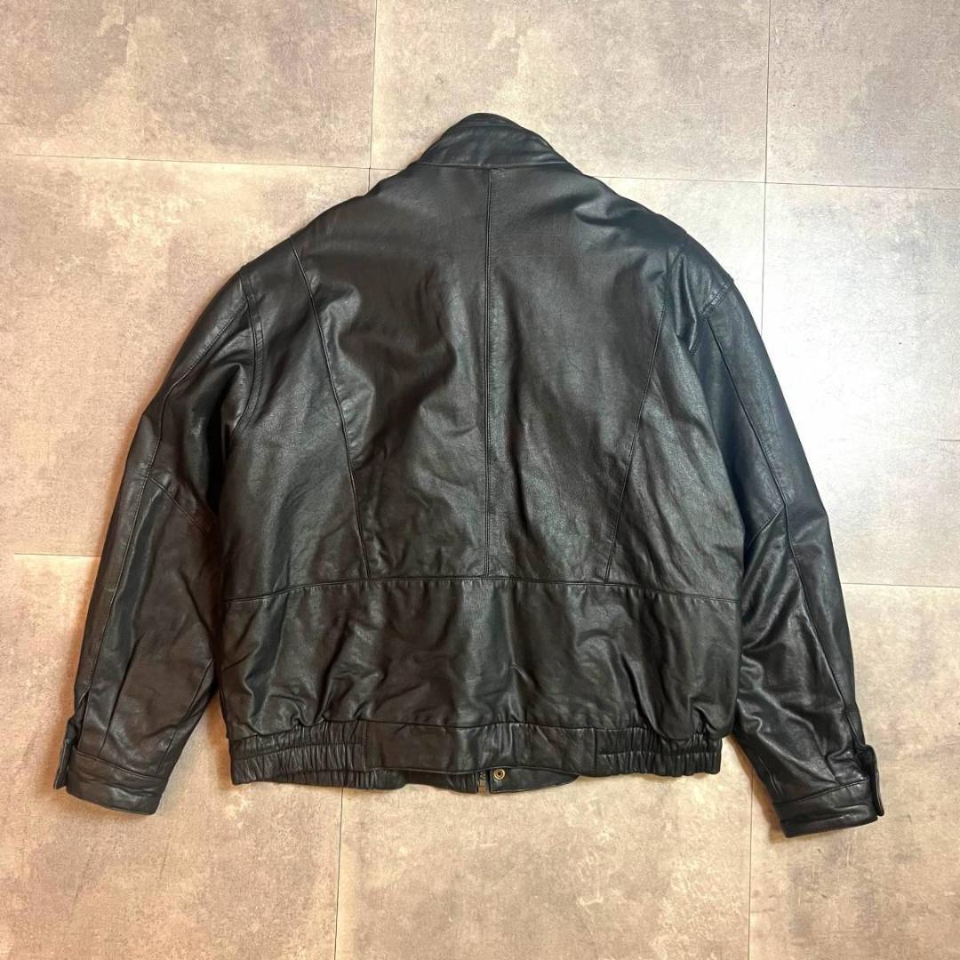 80s-90s Members Only レザージャケット L レザーブルゾン - メルカリ