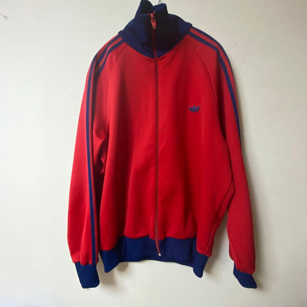 adidasデサント社製　トラックジャケット　5号　ジャージ　80s 90s