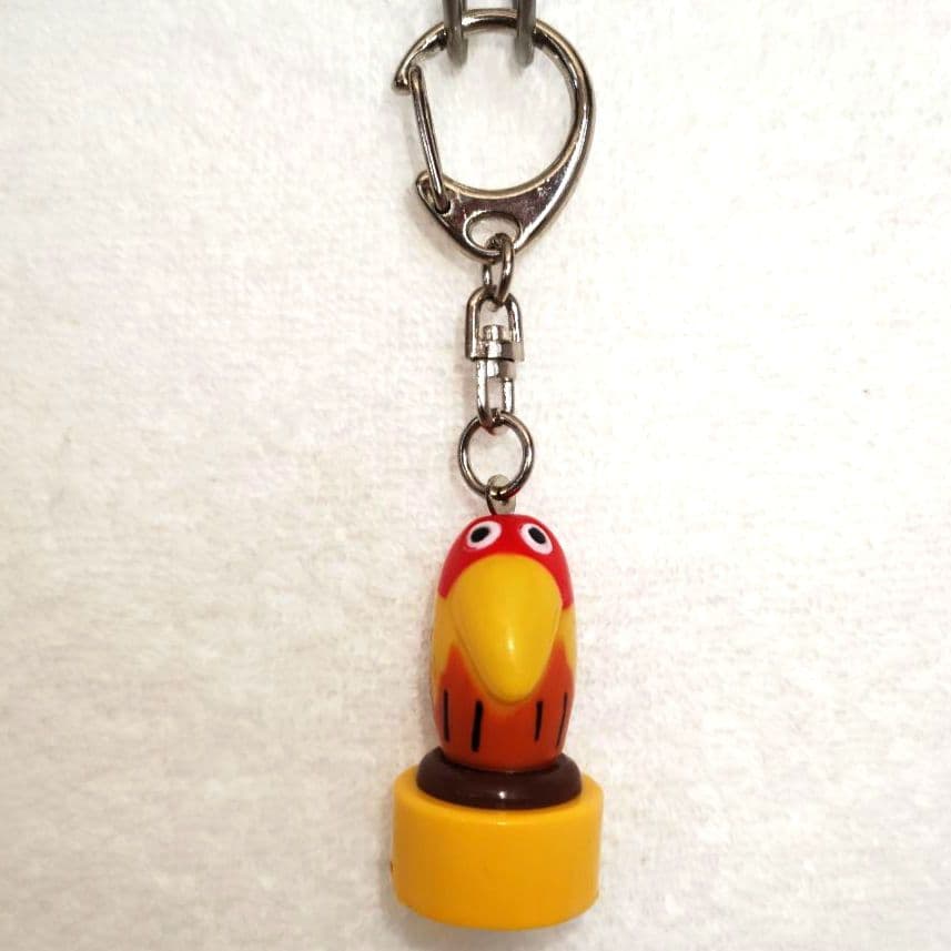 森永 キョロちゃん キーホルダー かかっTEL 当時物 新品未使用 撮影の