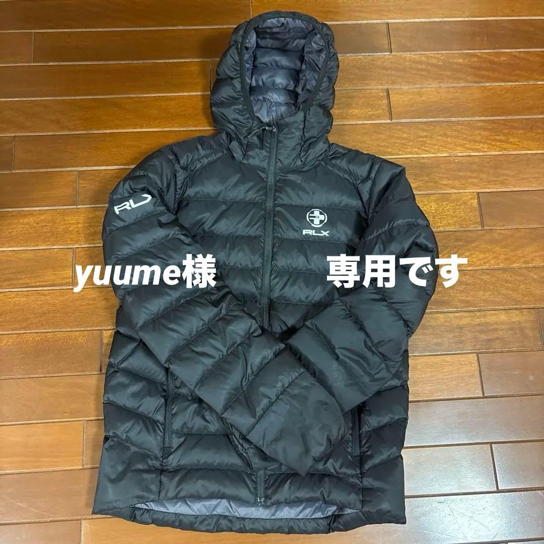 Ralph Lauren RLX ブラックダウンジャケット Sサイズ RLX RALPHLAUREN RLXラルフローレン ダウンジャケット 【BLACK/S