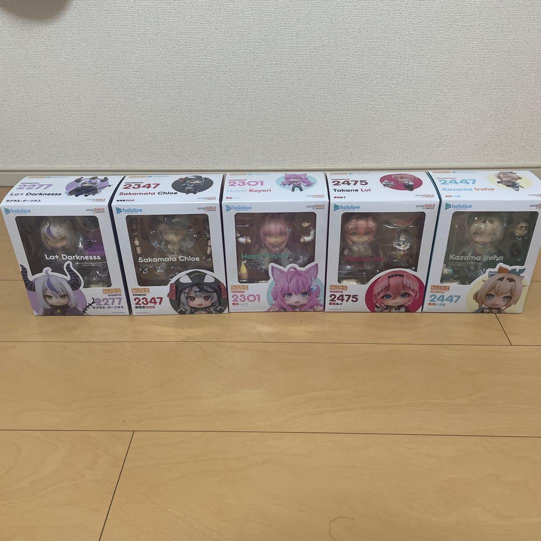 【新品未開封】ねんどろいど ホロライブ　ホロックス5体 まとめ売り Amazon | ねんどろいど ホロライブプロダクション 沙花叉クロヱ ノン