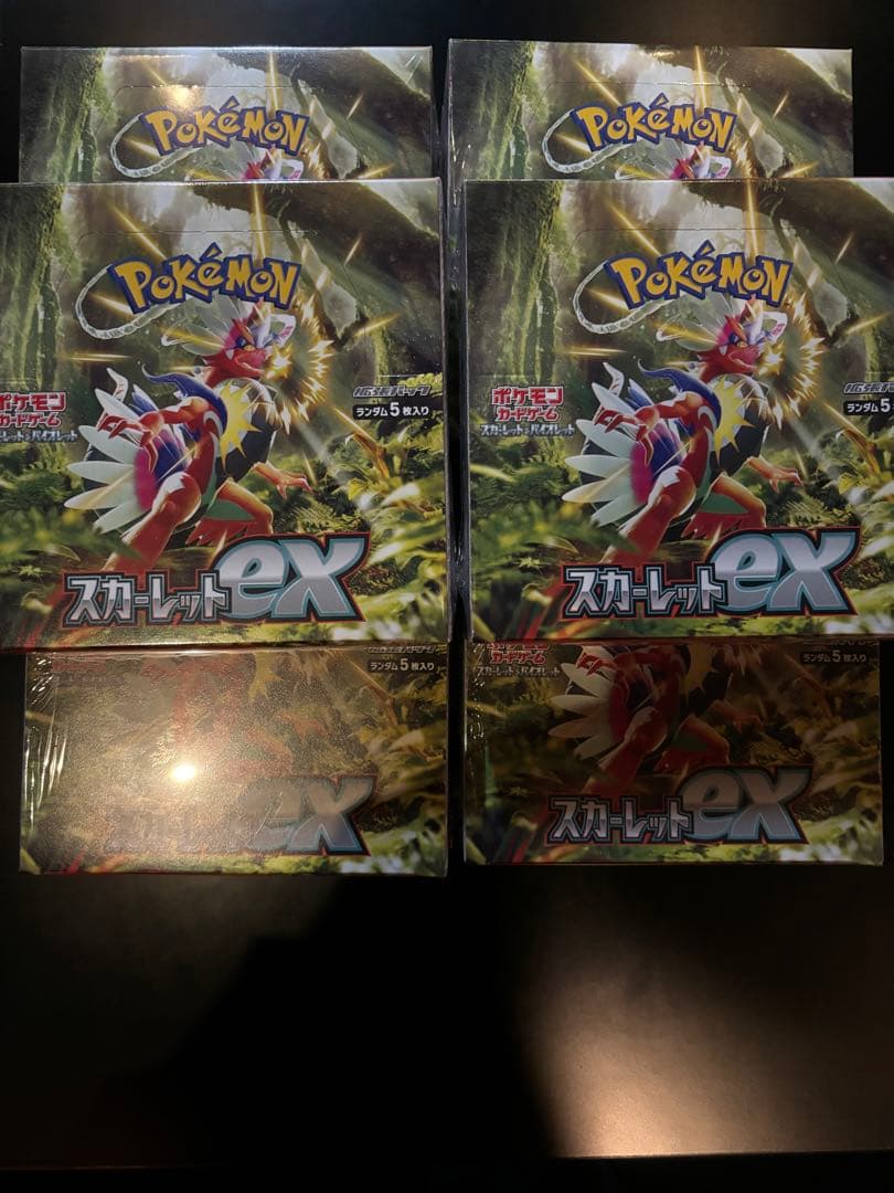 ポケカ　スカーレットex シュリンク付き未開封　10BOX ポケカ】スカーレットex&バイオレットexスペシャルセット【新品未開封