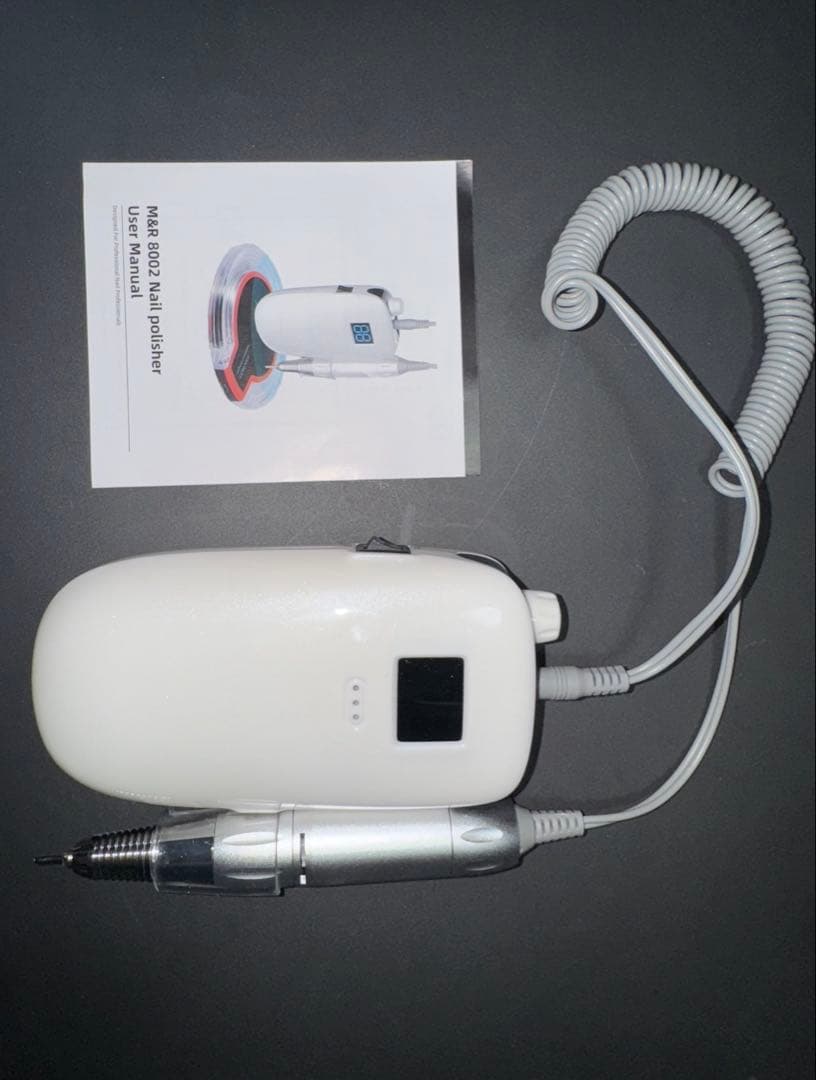 USB充電式ネイルドリルとビットセット