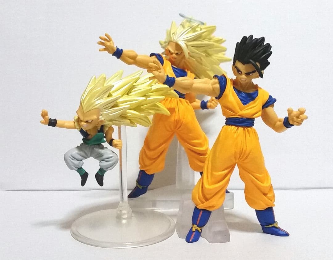 ドラゴンボールフィギュア／HGシリーズ／悟空、悟飯、ゴテンクス