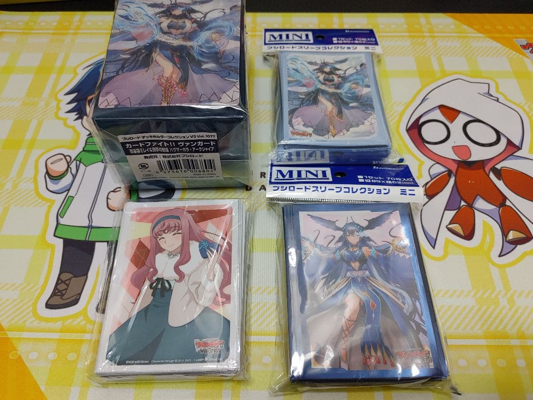 ヴァンガード 御薬袋ミレイ バヴサーガラアークシャイア デッキホルダー スリーブ