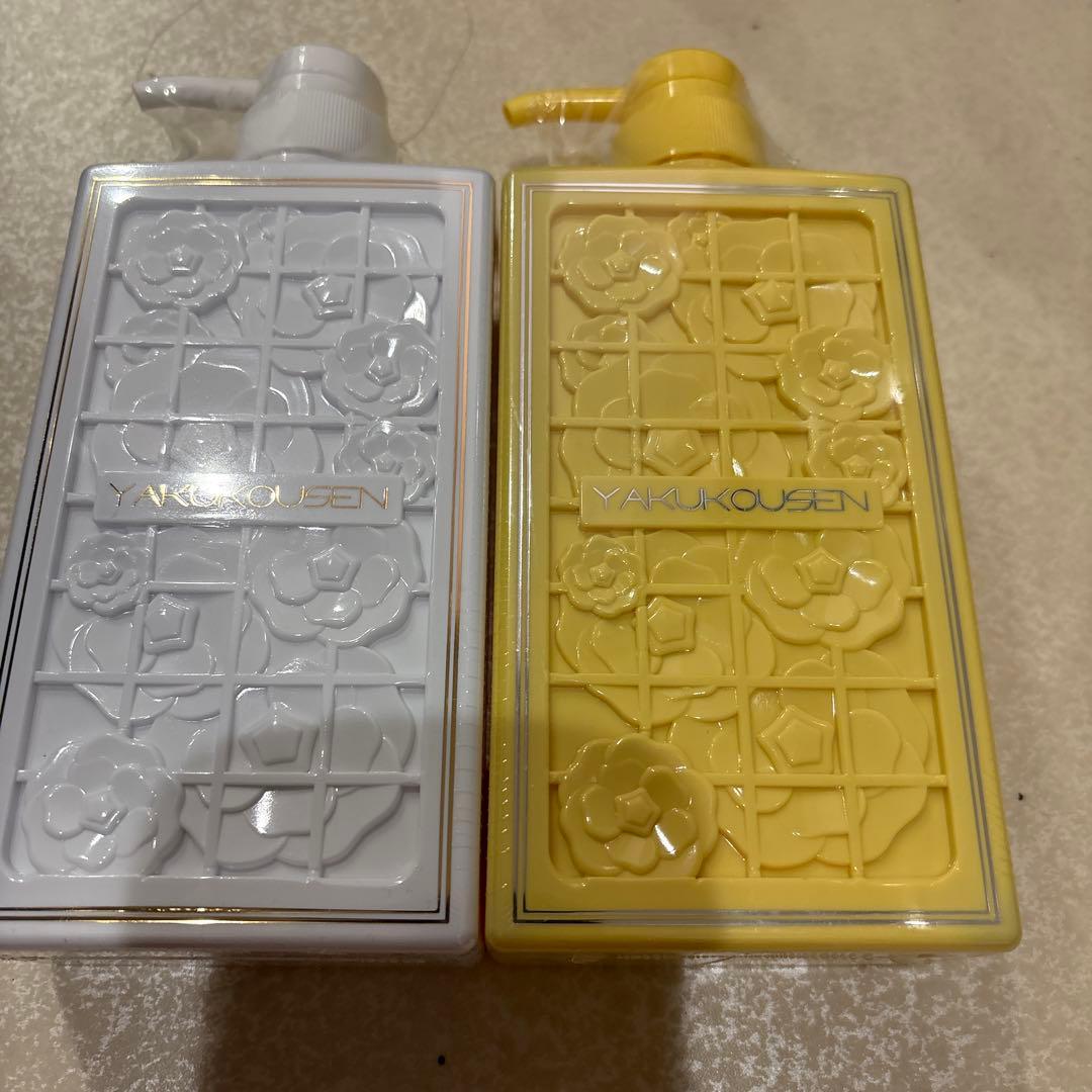 やんち様やくこうせん ボディソープセット ホワイト・イエロー 各500ml 3本 薬酵泉薬用全身洗浄料 | M.FOODS