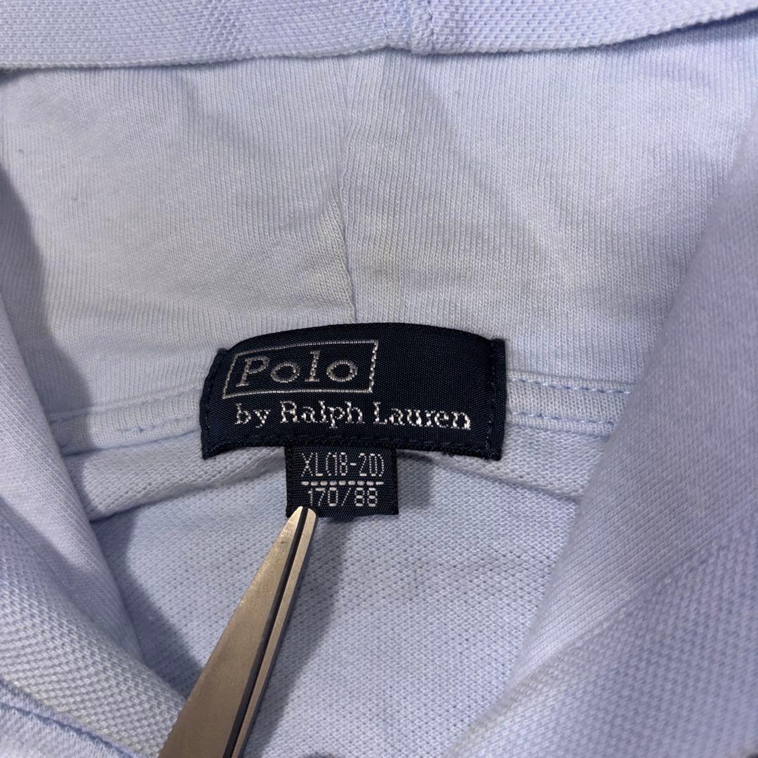 Polo Ralph Lauren ジップパーカー ビッグポニー 短丈 y2k - メルカリ