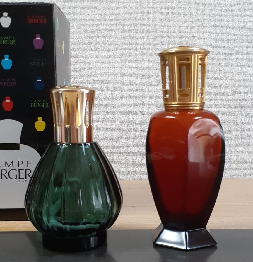 ランプベルジェ製 アロマランプ 新品・中古２個セット