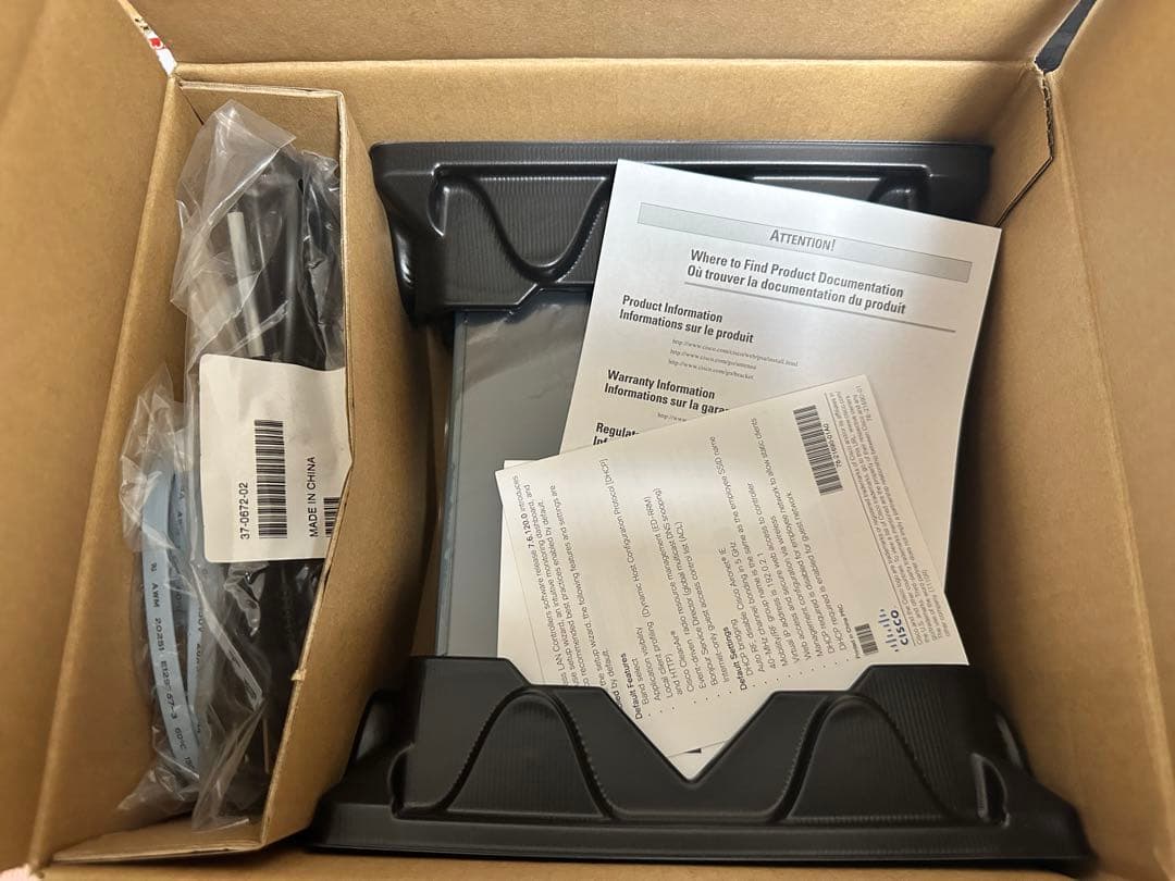 新品、未開封　CISCO WLAN 2500 Series Controller