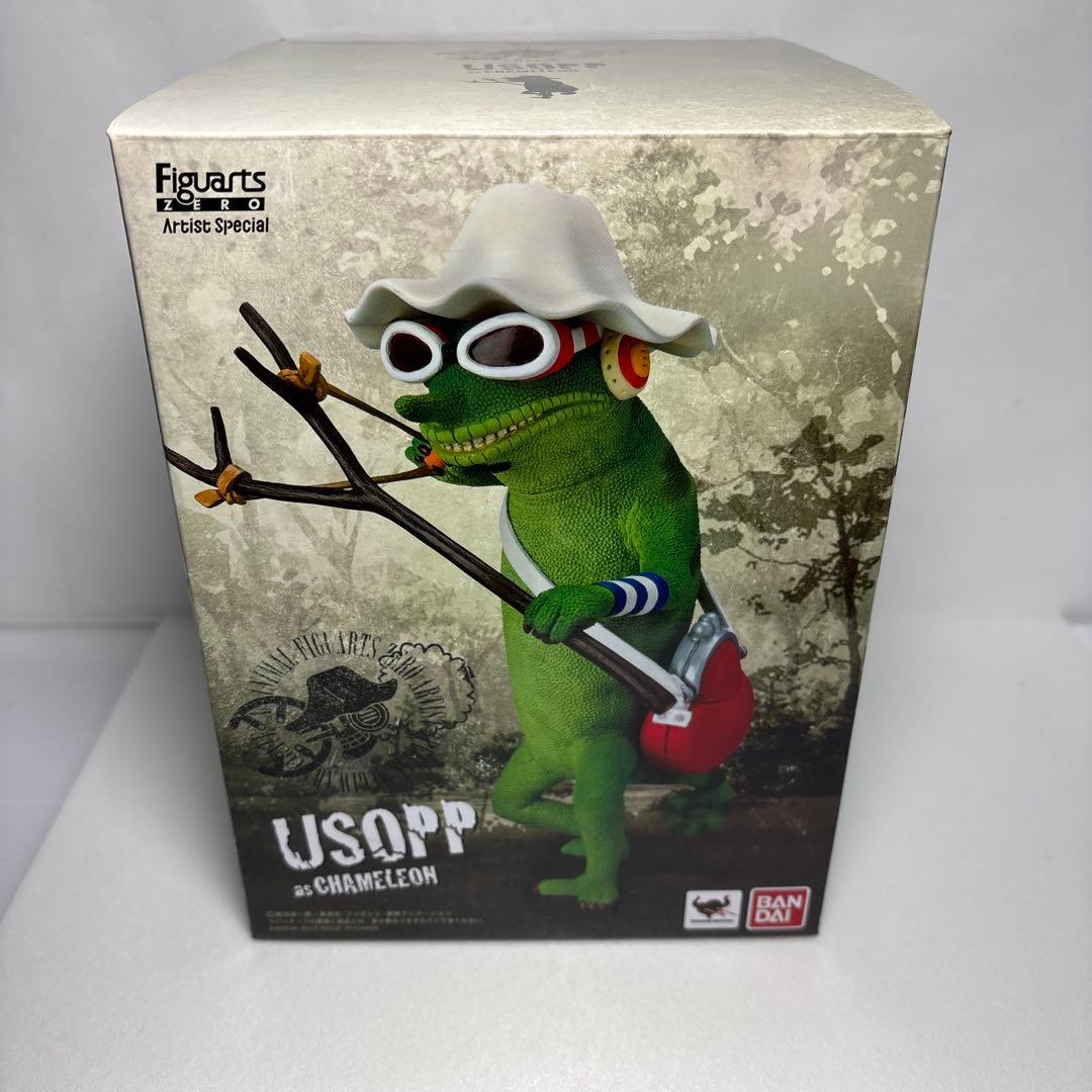 希少フィギュアーツzeroウソップasカメレオン　ワンピース15周年アーティスト