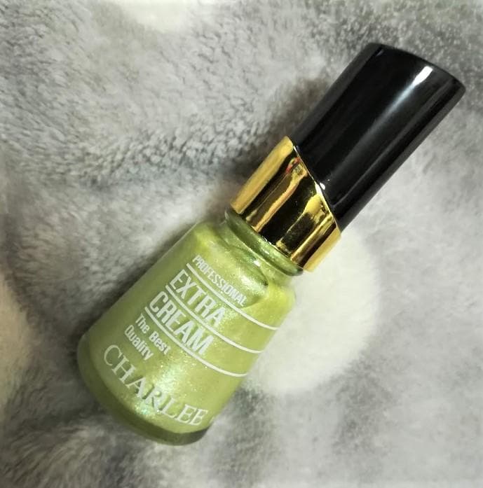 ネイルカラー★マニキュア★189★超速乾★つぶラメシャーベットグリーン★