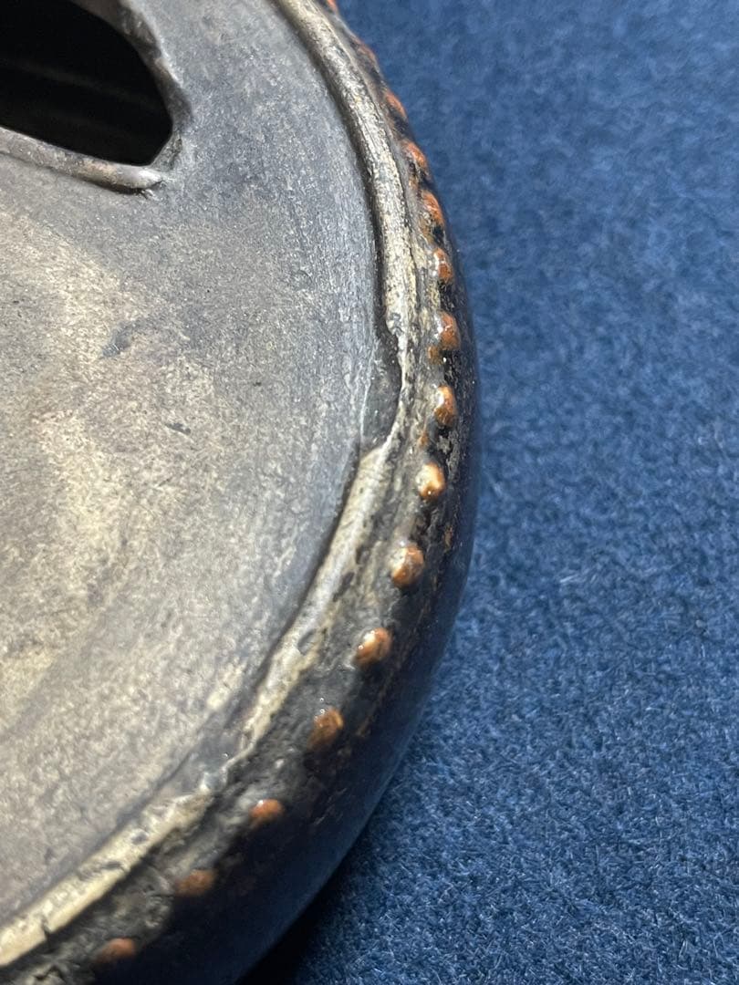 墨研】abc18様専用 陶硯◇太鼓型焼成硯 大正時代◇古玩◇骨董品 貴重