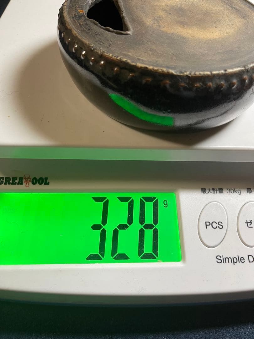 墨研】abc18様専用 陶硯◇太鼓型焼成硯 大正時代◇古玩◇骨董品 貴重