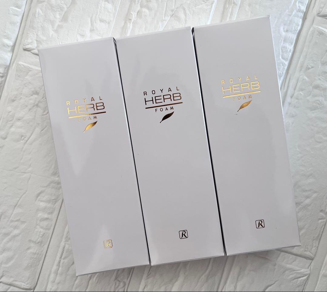 ロイヤル ハーブフォーム120g 3本セット - メルカリ