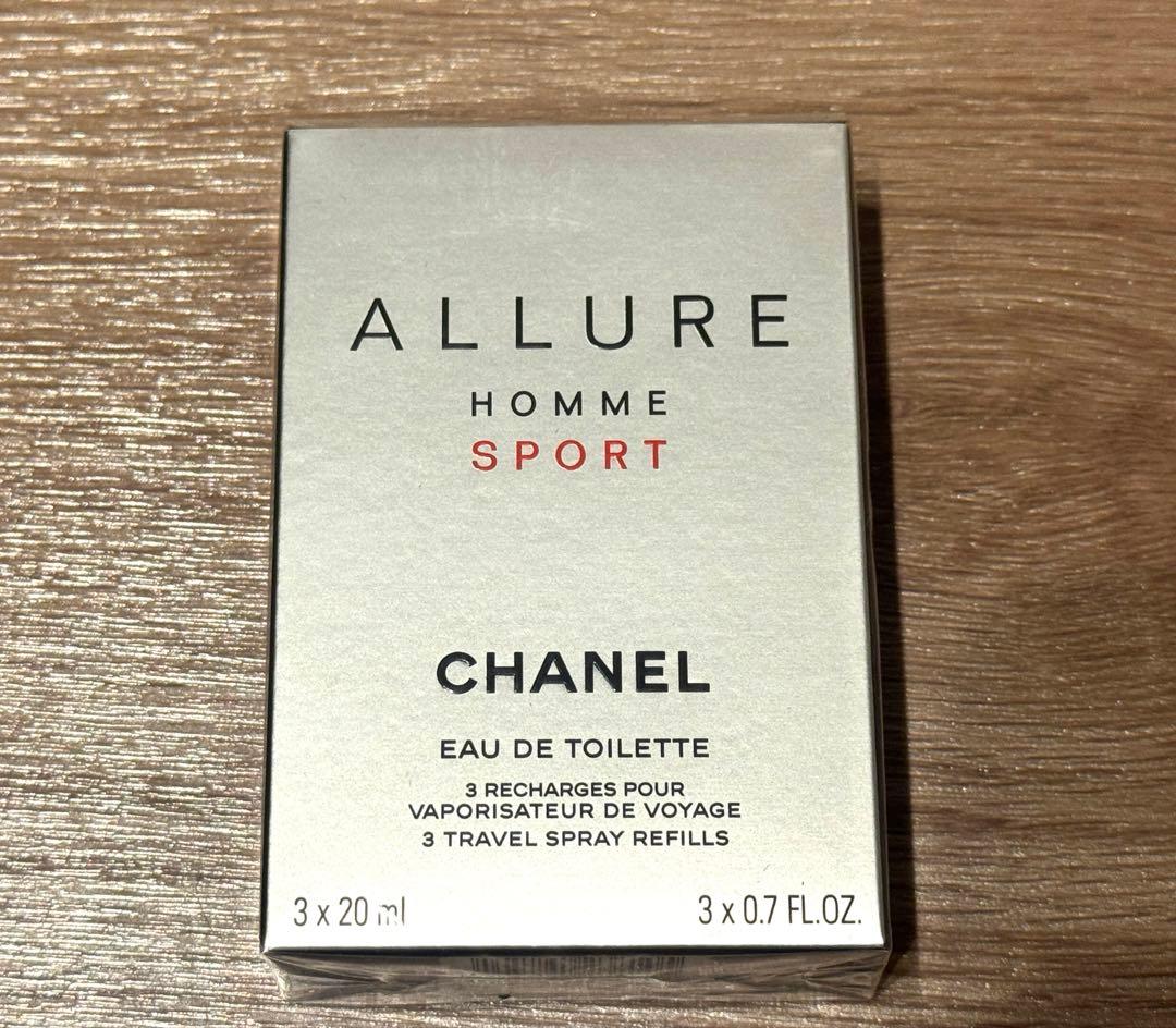 CHANEL アリュール オム スポーツ スプレイ リフィル　20ml×3