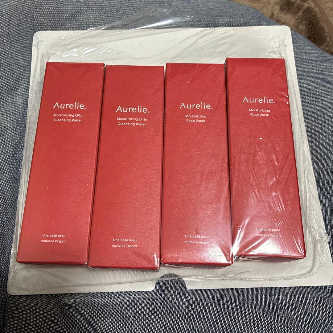 【新品未開封】Aurelie 保湿クレンジングオイル 4本セット