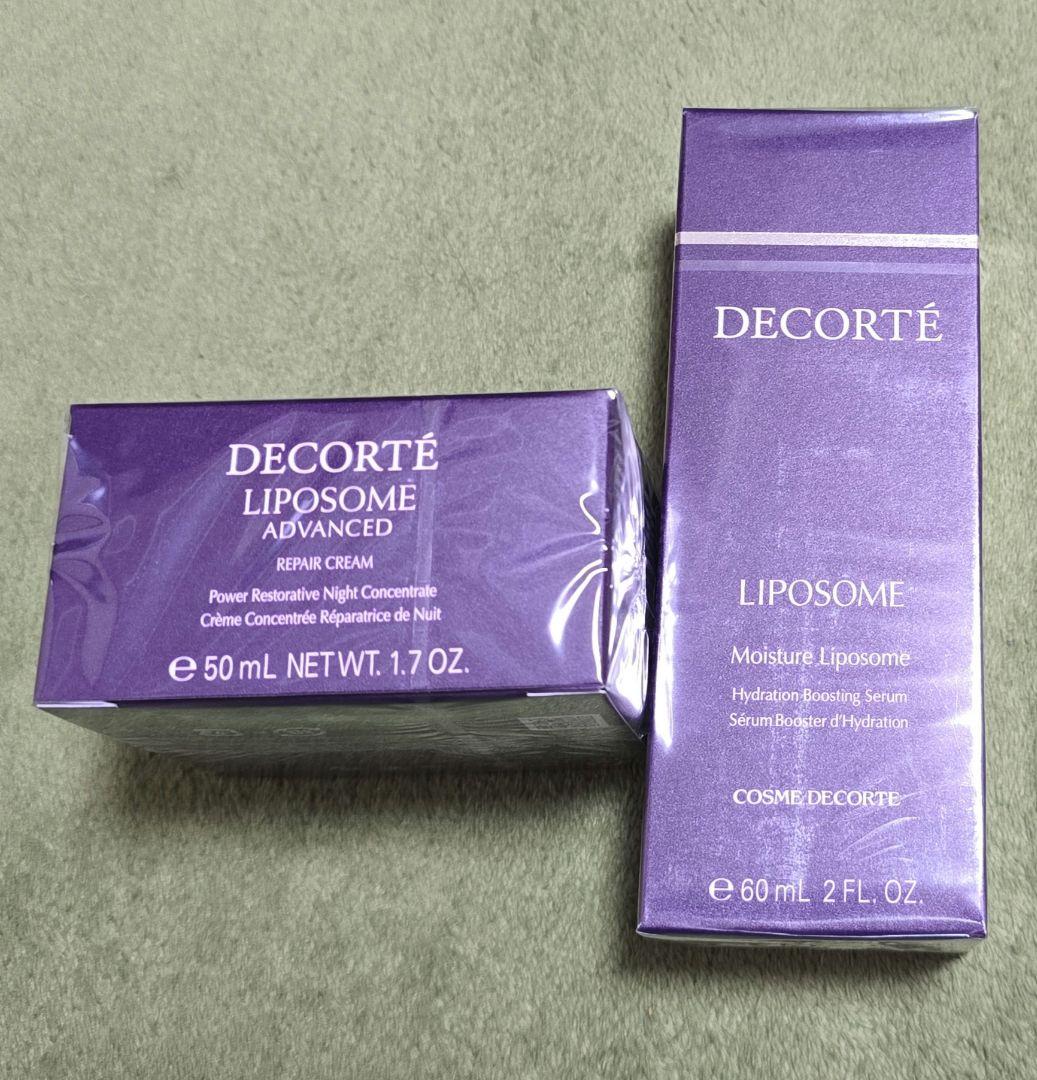 DECORTÉリポソームアドバンストリペアクリーム&モイスチュアリポソーム